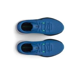 Under Armour Men's Charged Rogue 3 Running Shoes Victory Blue / White / Black -underwear Zone s7.3024877 400 toe