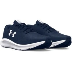Under Armour Men's Charged Pursuit 3 Running Shoes Academy / White -underwear Zone s7.3024878 401 pair