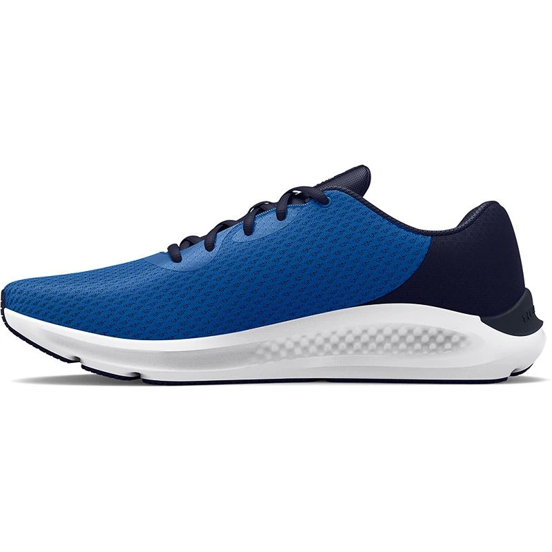 Under Armour Men's Charged Pursuit 3 Running Shoes Victory Blue / Midnight Navy / White 2 Under Armour Men's Charged Pursuit 3 Running Shoes Victory Blue / Midnight Navy / White - Image 2