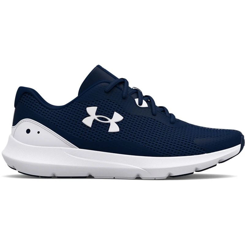 Under Armour Men's Surge 3 Running Shoes Academy / White 1 Under Armour Men's Surge 3 Running Shoes Academy / White