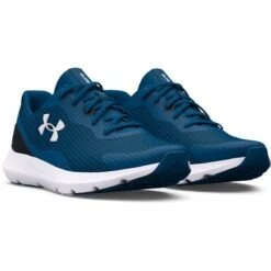 Under Armour Men's Surge 3 Running Shoes Varsity Blue / Black / White -underwear Zone s7.3024883 405 pair