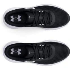 Under Armour Women's Surge 3 Running Shoes Black / White 9 Under Armour Women's Surge 3 Running Shoes Black / White -underwear Zone s7.3024894 001 toe
