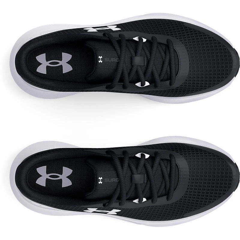 Under Armour Women's Surge 3 Running Shoes Black / White 5 Under Armour Women's Surge 3 Running Shoes Black / White - Image 5