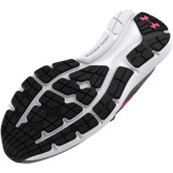 Under Armour Women's Surge 3 Running Shoes Pitch Grey / White / Cerise -underwear Zone s7.3024894 103 sole