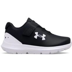 Under Armour Surge 3 AC Infant Running Shoes Black / White