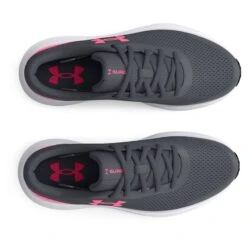 Under Armour Surge 3 Youth Running Shoes Pitch Grey / Cerise -underwear Zone s7.3025013 106 toe