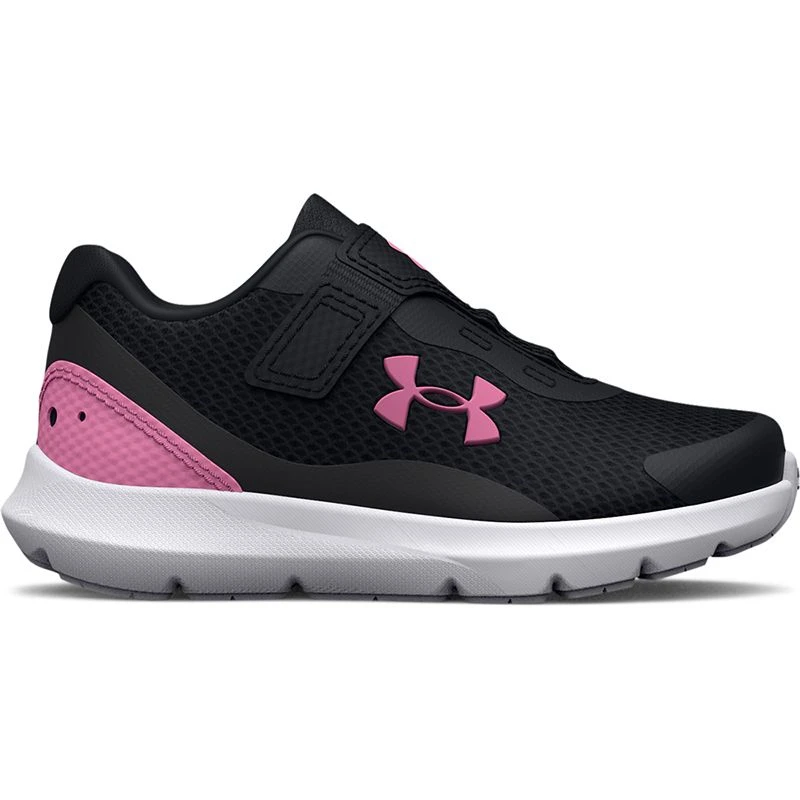 Under Armour Surge 3 AC Infant Running Shoes Black / Pink 1 Under Armour Surge 3 AC Infant Running Shoes Black / Pink