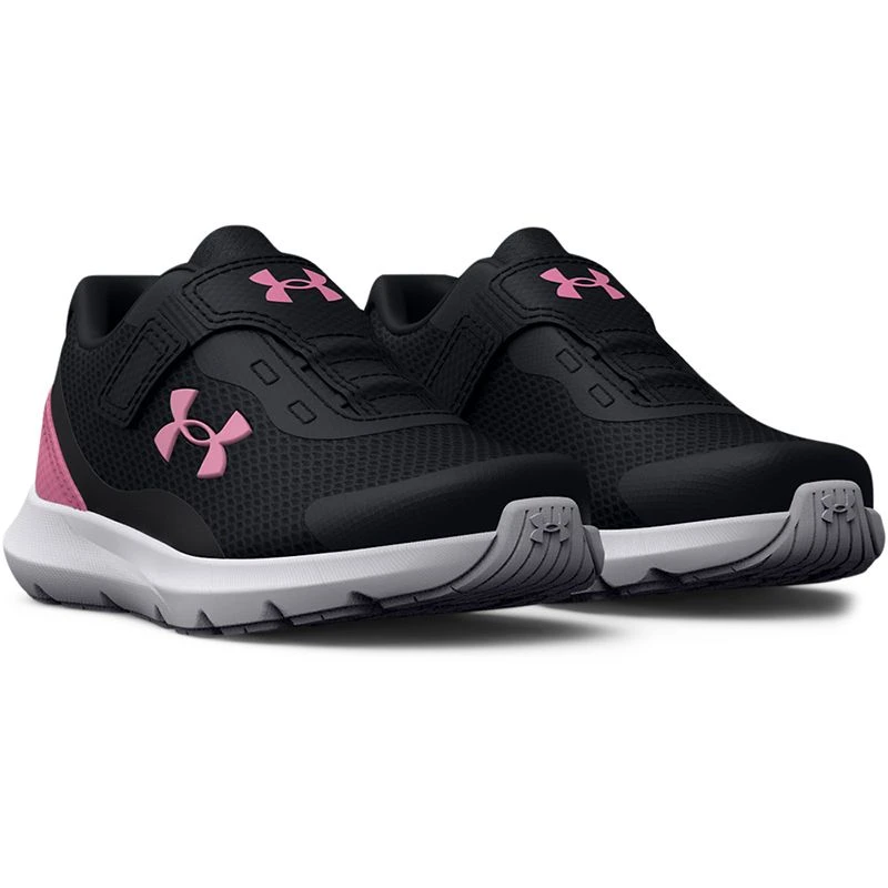 Under Armour Surge 3 AC Infant Running Shoes Black / Pink 3 Under Armour Surge 3 AC Infant Running Shoes Black / Pink - Image 3