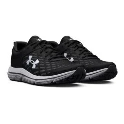 Under Armour Men's Charged Assert 10 Running Shoes Black / White -underwear Zone s7.3026175 001 pair