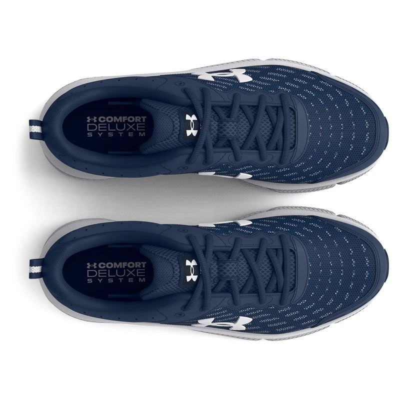 Under Armour Men's Charged Assert 10 Running Shoes Academy / White 5 Under Armour Men's Charged Assert 10 Running Shoes Academy / White - Image 5