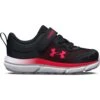 Under Armour Assert 10 AC Infant Running Shoes Black / Red