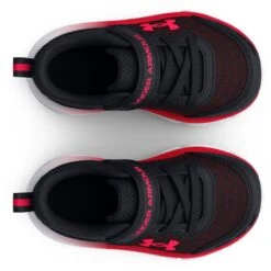 Under Armour Assert 10 AC Infant Running Shoes Black / Red -underwear Zone s7.3026184 004 toe