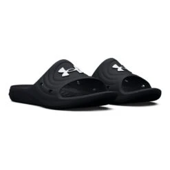 Under Armour Women's Locker IV Slides Black / White -underwear Zone s7.3027013 001 pair