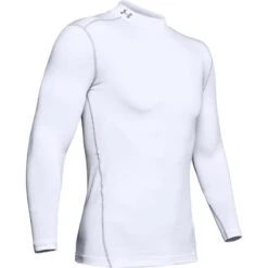 Under Armour Men's UA ColdGear® Armour Compression Mock Baselayer White / Steel 11 Under Armour Men's UA ColdGear® Armour Compression Mock Baselayer White / Steel -underwear Zone s7.ps1265648 100 hf