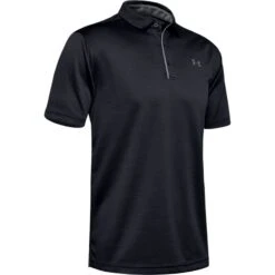 Under Armour Men's Tech Polo Black / Graphite / Graphite -underwear Zone s7.ps1290140 001 hf