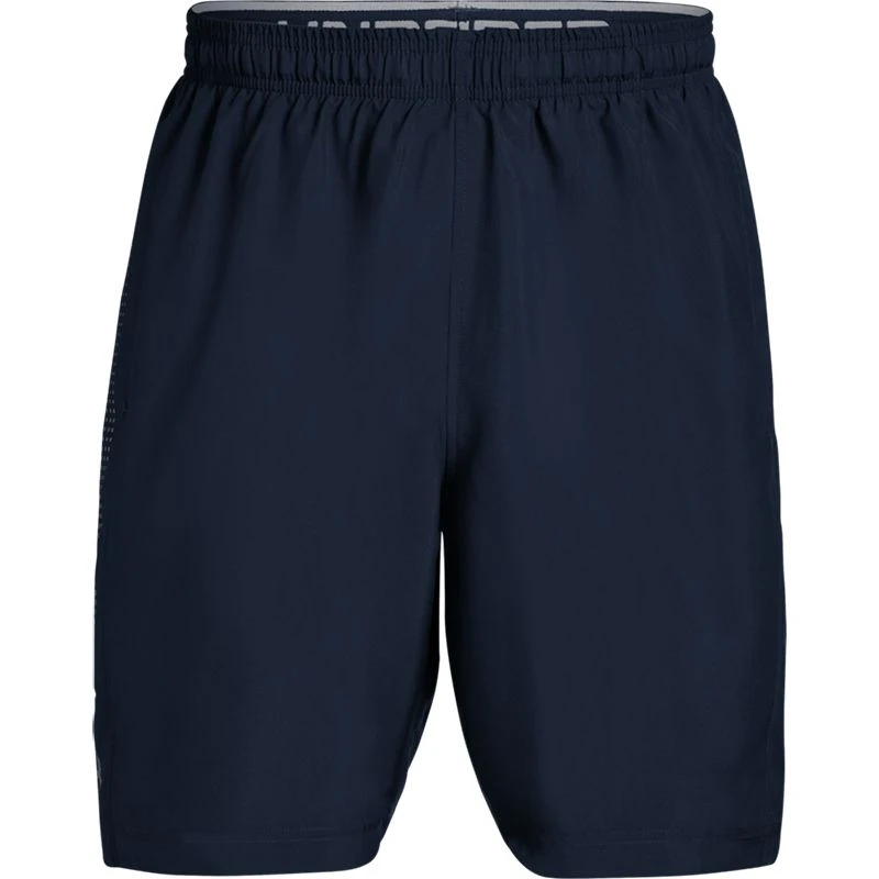 Under Armour Men's Woven Graphic Short Academy / Steel 4 Under Armour Men's Woven Graphic Short Academy / Steel - Image 4