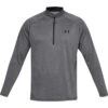 Under Armour Men's UA Tech™ Half Zip Top Carbon Heather / Black