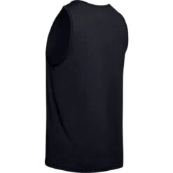 Under Armour Men's UA Sportstyle Logo Tank Black / Black -underwear Zone s7.ps1329589 001 hb