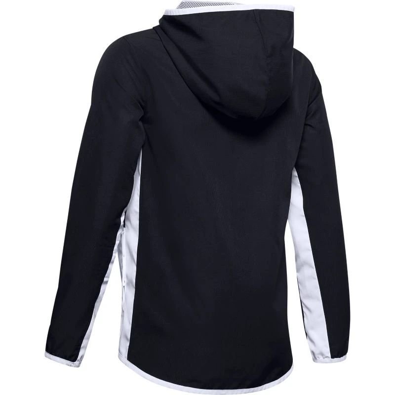 Under Armour Kids' Woven Track Jacket Black 4 Under Armour Kids' Woven Track Jacket Black - Image 4