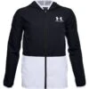 Under Armour Kids' Woven Track Jacket Black