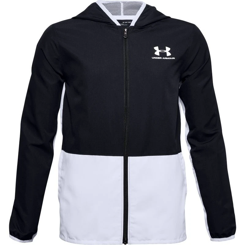 Under Armour Kids' Woven Track Jacket Black 1 Under Armour Kids' Woven Track Jacket Black