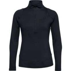 Under Armour Women's Storm Midlayer Half Zip Black / Black -underwear Zone s7.ps1356229 001 hf