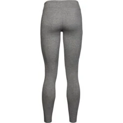 Under Armour Women's UA Favourite Wordmark Leggings Carbon Heather / Black -underwear Zone s7.ps1356403 090 hb