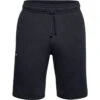 Under Armour Men's Rival Fleece Shorts Black / Onyx White