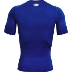 Under Armour Men's HeatGear® Armour Short Sleeve T-Shirt Royal / White -underwear Zone s7.ps1361518 400 hb