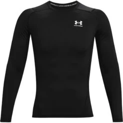 Under Armour Men's HeatGear® Armour Long Sleeve T-Shirt Black / White -underwear Zone s7.ps1361524 001 hf