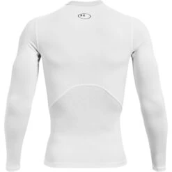 Under Armour Men's HeatGear® Armour Long Sleeve T-Shirt White / Black -underwear Zone s7.ps1361524 100 hb