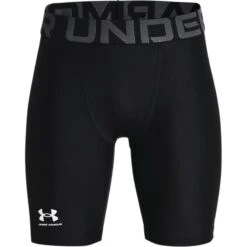 Under Armour Kids' HeatGear® Armour Shorts Black / White