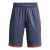 Under Armour Kids' Stunt 3.0 Shorts Utility Blue / Blaze Orange / White