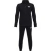 Under Armour Kids' UA Knit Tracksuit Black / White