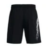 Under Armour Men's UA Woven Graphic Shorts Black / White