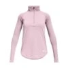 Under Armour Kids' Tech Graphic Half Zip Cool Pink / Black
