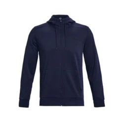 Under Armour Men's Fleece® Full-Zip Hoodie Midnight Navy / Black -underwear Zone s7.ps1373357 410 hf