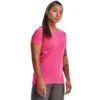 Under Armour Women's HeatGear® Armour T-Shirt Electro Pink / Metallic Silver