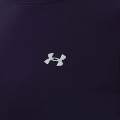 Under Armour Women's HeatGear® Armour Long Sleeve Top Purple Switch / Metallic Silver -underwear Zone s7.v5 1328966 570 collar