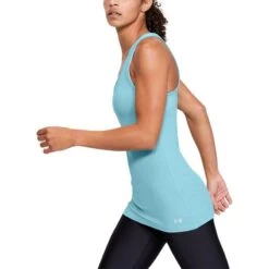 Under Armour Women's Tech Victory Vest Blue Haze / Rift Blue / Met Silver -underwear Zone s7.v5 1349123 425 sc