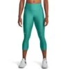Under Armour Women's HeatGear® Armour No-Slip Waistband Capri Leggings Neptune / Sea Mist