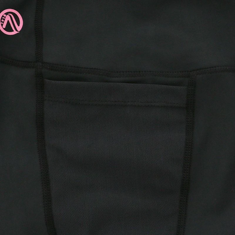 Women's Savannah Capri Leggings Black / Green 6 Women's Savannah Capri Leggings Black / Green - Image 6