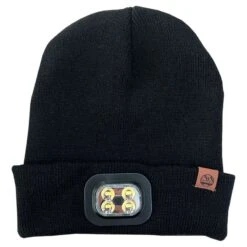 Six Peaks LED Lighted Beanie Hat Black