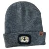 Six Peaks LED Lighted Beanie Hat Grey