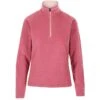 Trespass Women's Skylar Half Zip Fleece Rose Blush