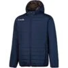 Men's Solar Hooded Padded Jacket Marine
