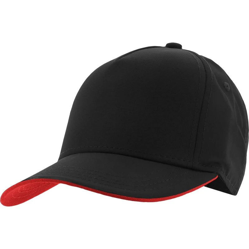 Sully Baseball Cap Black / Red 2 Sully Baseball Cap Black / Red - Image 2
