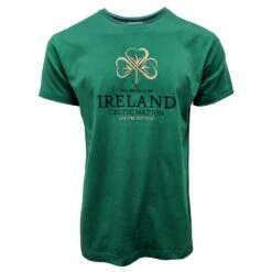 Trad Craft Men's Shamrock T-Shirt Azure Green