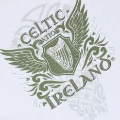Trad Craft Men's Celtic Wings Long Sleeve Top Moss / White -underwear Zone trad craft men s celtic wings long sleeve top moss white 3
