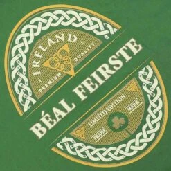 Trad Craft Men's Béal Feirste Classic T-Shirt Sage -underwear Zone trad craft b al feirste classic t shirt sage adlt p3